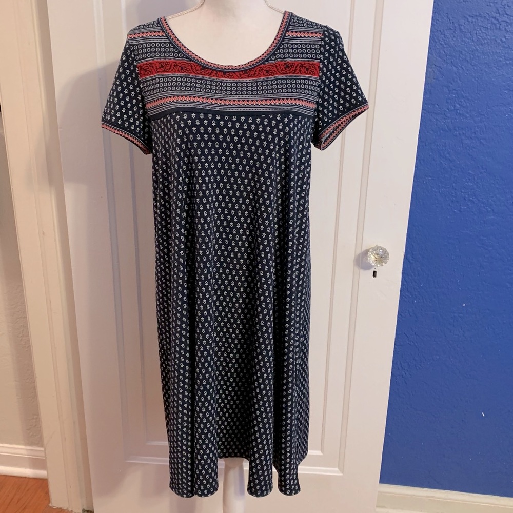 Max Studio short sleeve dress women’s size Large